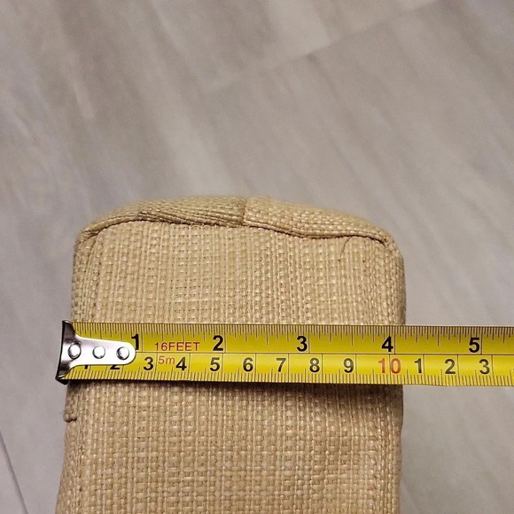 Womens Vintage Woven‎ Straw Shoes Flip Flops Boots Heels Multi Pocket Satchel - Picture 14 of 14